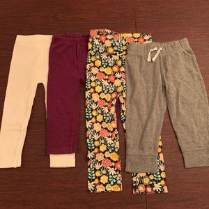 Assorted Toddler Girl Leggings and Sweatpant
